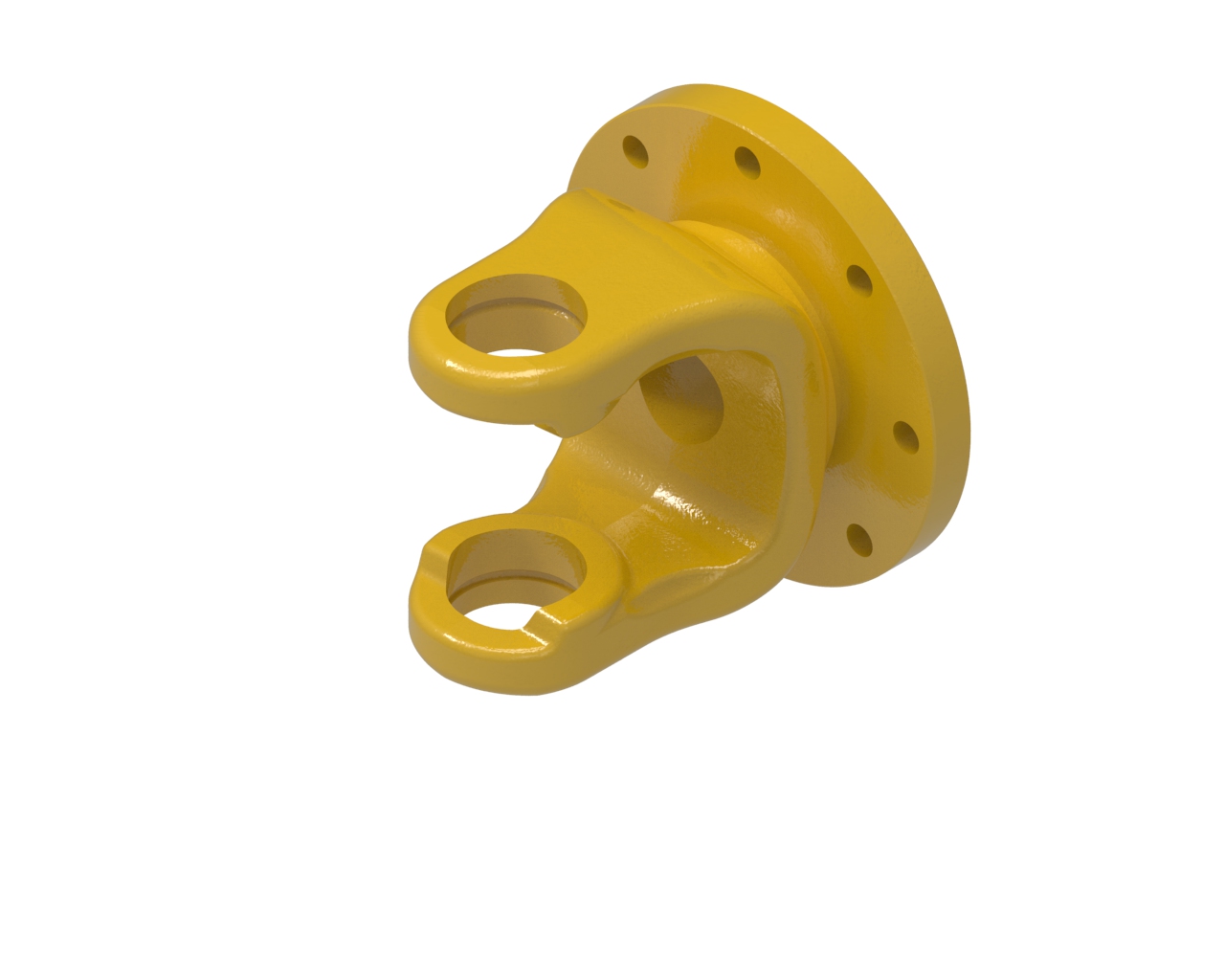 Вилка, AW35, фланец  8 отверстий