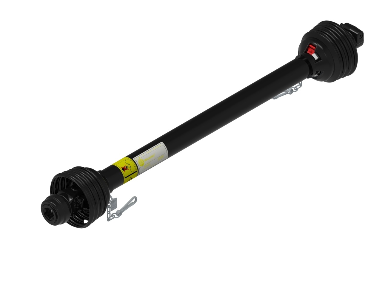 Карданный вал, AB1, 810MM, SSL 1 3/8