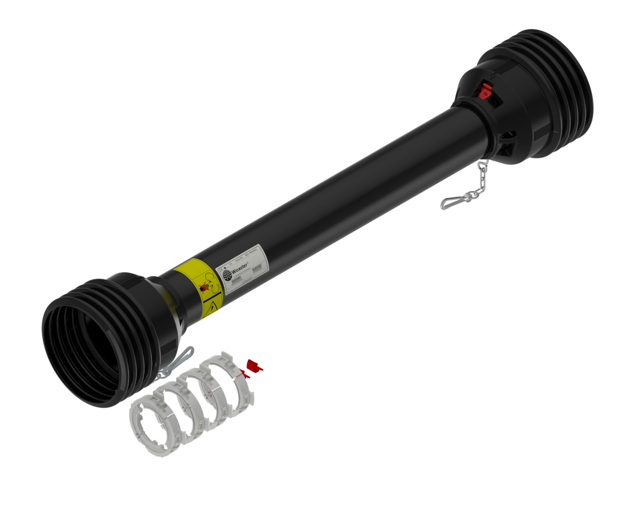 Пластиковая защита (кожух) с комплектом подшипников, AS450,1010MM