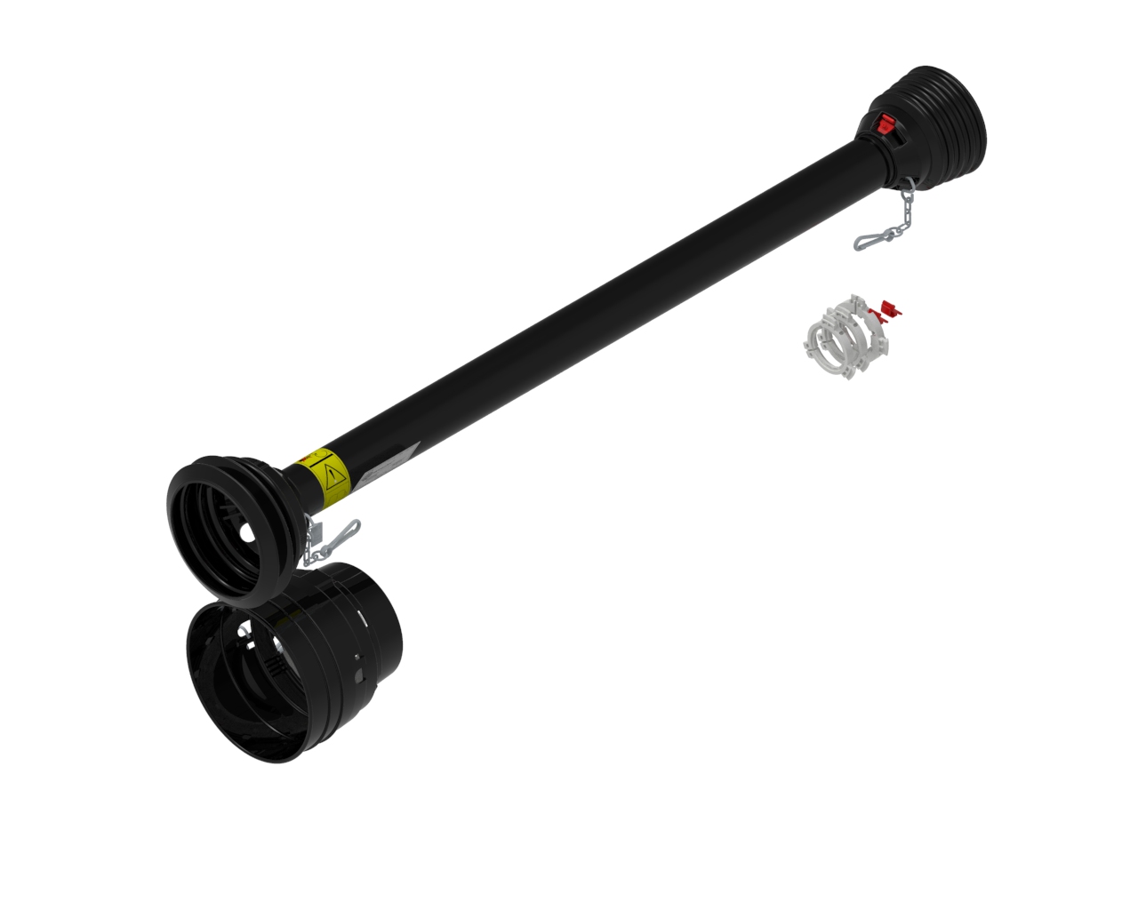 Пластиковая защита (кожух) EUCV с комплектом подшипников,AS250,1010MM