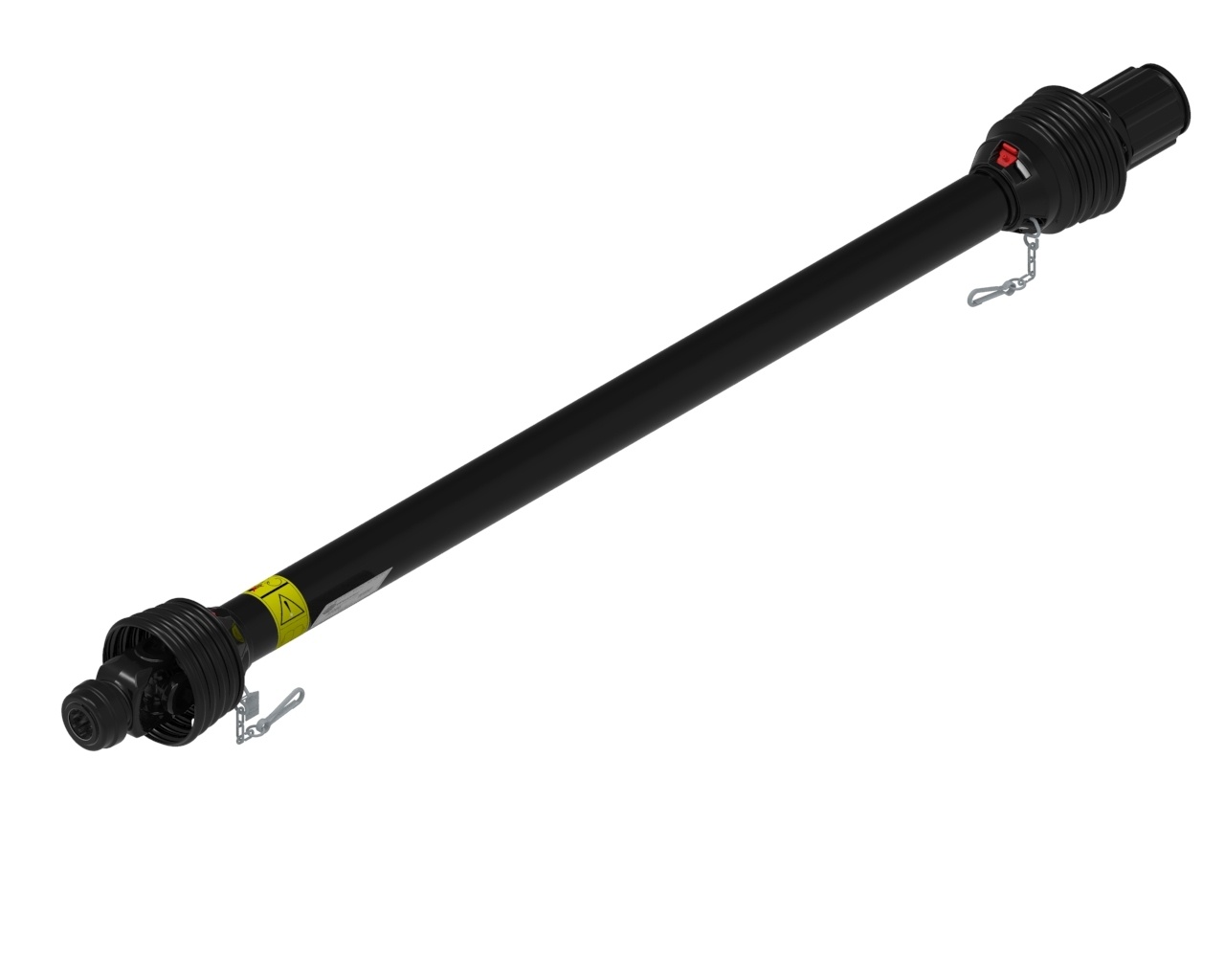 Карданный вал c храповой (револьверной) муфтой,AB4,1210MM,SR 900NM,SSL 1 3/8