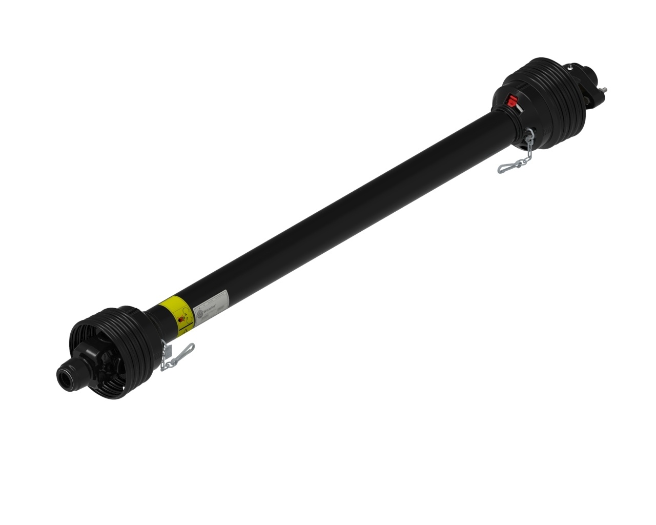 Карданный вал со срезным болтом,AB6,1010MM,SB 2920NM,SSL 1 3/8