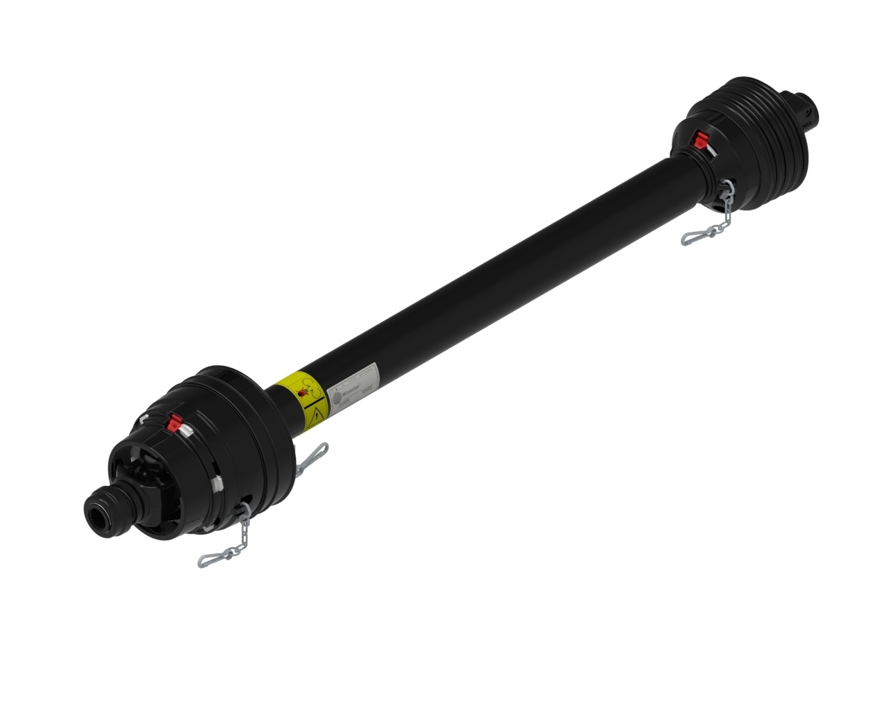 Широкоугольный карданный вал EUCV, AB4-80, 1210MM, AL 1 3/8